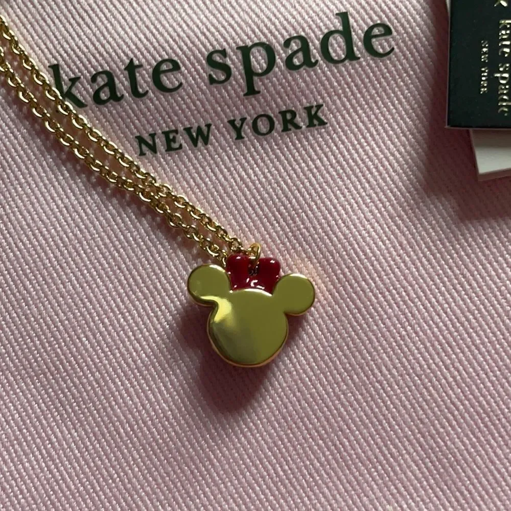 Disney x Kate Spade Minnie Mouse Mini Pendant